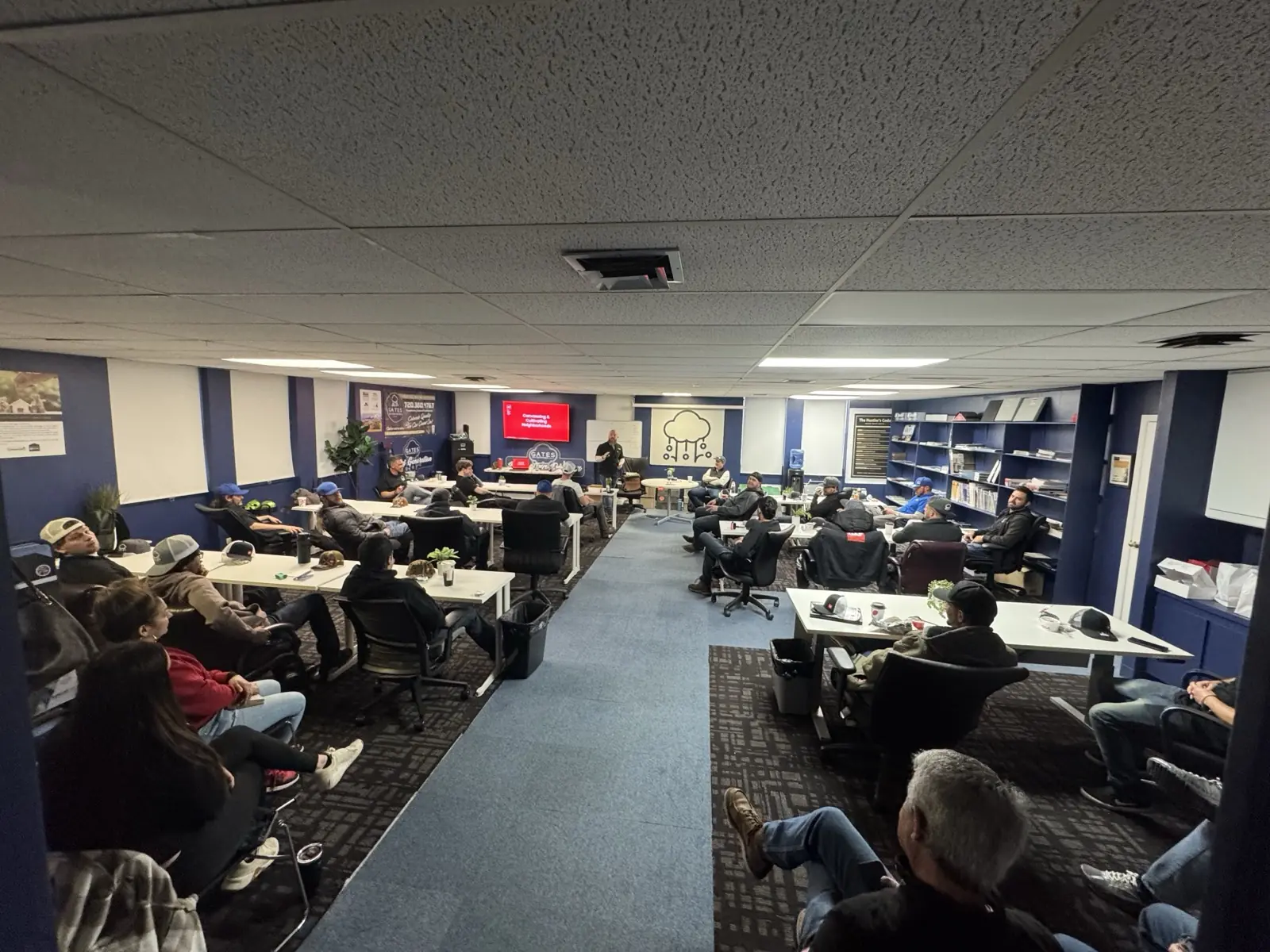 GAF Master Elite certification training for Gates Enterprises roofing team in Colorado