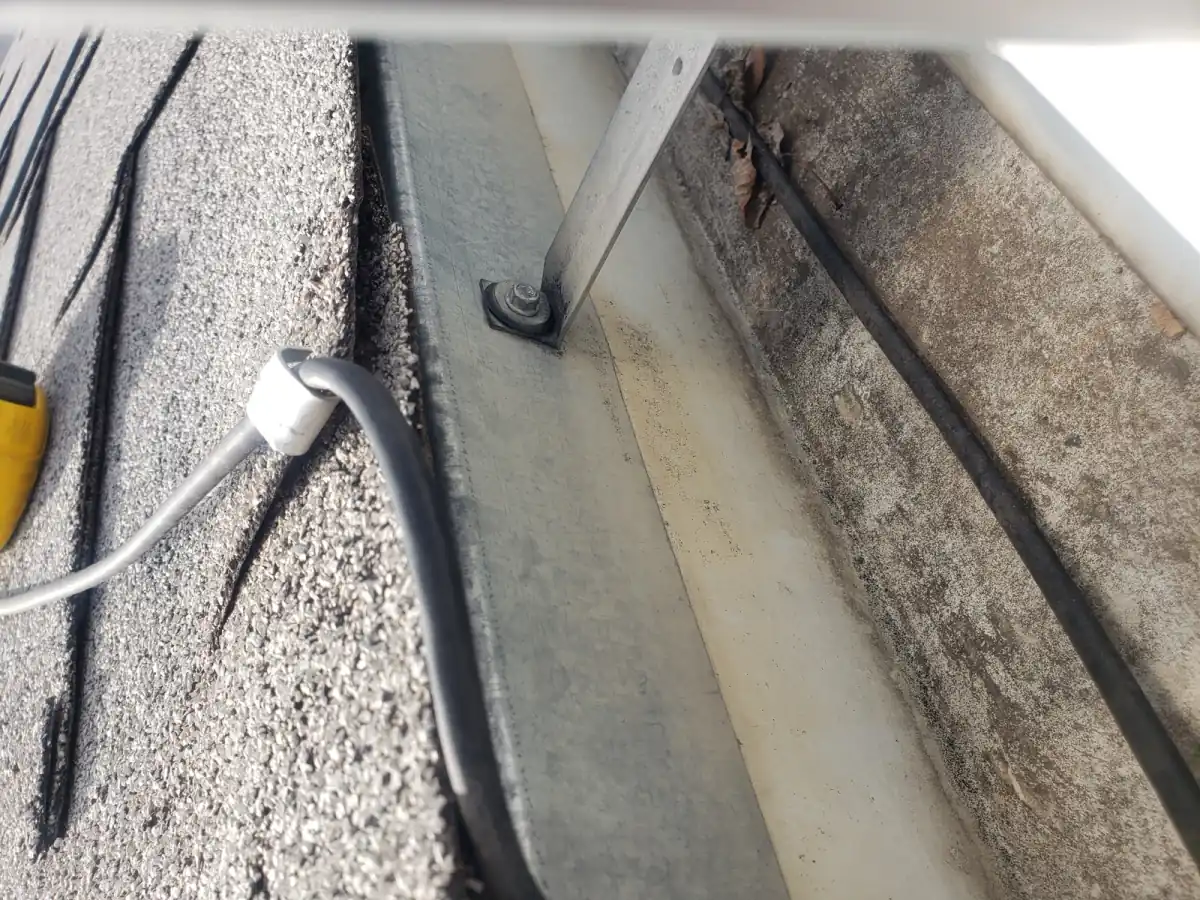 Active roof tear off and replacement project in Colorado by Gates Enterprises